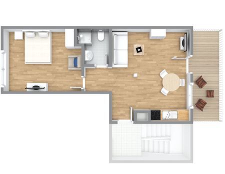 Stylisches Apartment mit Balkon - im Belgischen Viertel - Foto 3