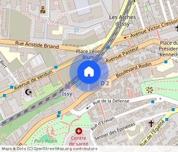 2 chambres, Issy-les-Moulineaux ISSY LES MOULINEAUX - Photo 1