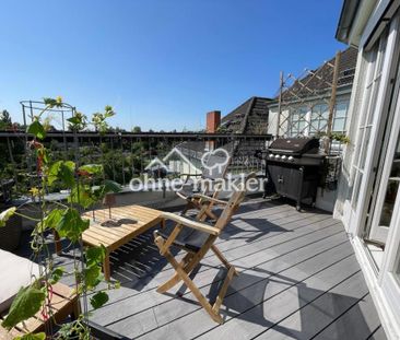 Dachgeschosswohnung mit Dachterrasse und Loggia - Foto 1