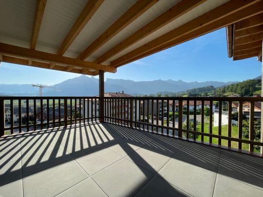 4.5 pièces au 1étage avec terrasse - Photo 1