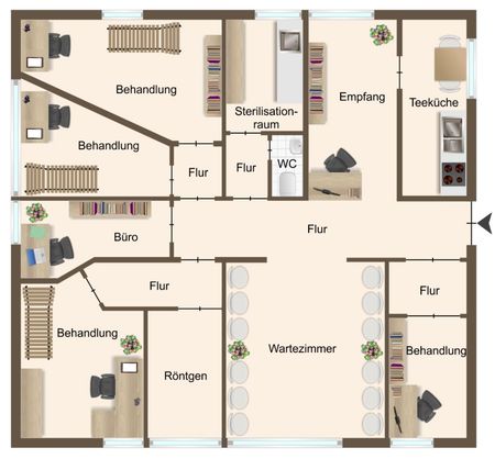 Großzügige Praxisfläche in ruhiger Lage von Hiddenhausen-Schweicheln - Photo 3