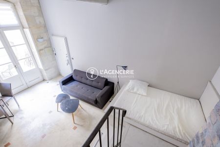 Studio meublé de 28m² avec terrasse - Cœur Chartrons - Photo 3