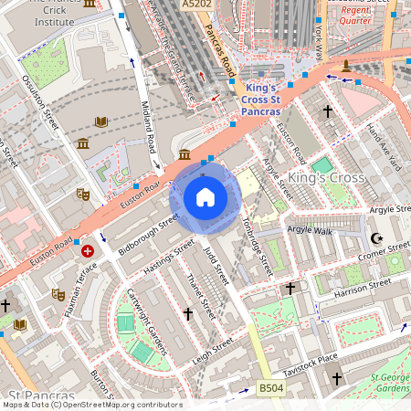 Queen Alexandra Mansions, Hasting Street, WC1H