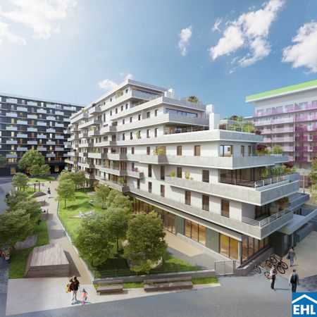 Wohnung mit Seeblick - Wunderschöne 2 Zimmerwohnung bei U2 Seestadt - Photo 2