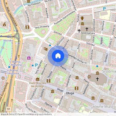 ul. Kołodziejska, Śródmieście, Gdańsk, pomorskie