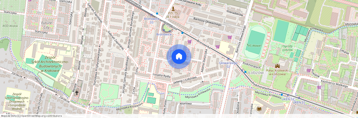 ul. Krzywy Zaułek, Bronowice, Bronowice, Kraków, małopolskie