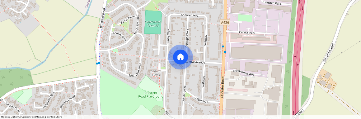 Central Avenue, Lutterworth, LE17 4NL