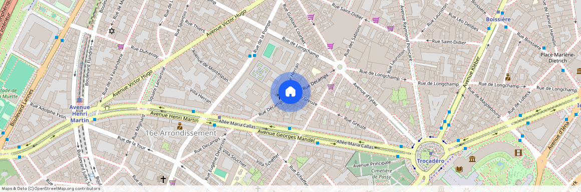 Rue Decamps, Paris 75016