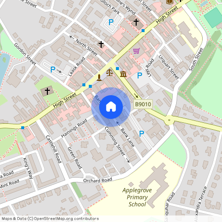 Bank Lane, Forres, Morayshire