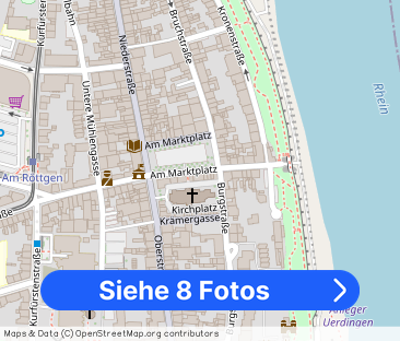 *PREISWERTES 1ZI-APARTMENT IN UERDINGEN - 1-Zi. Whg., EG, KR-Uerdin... - Foto 1