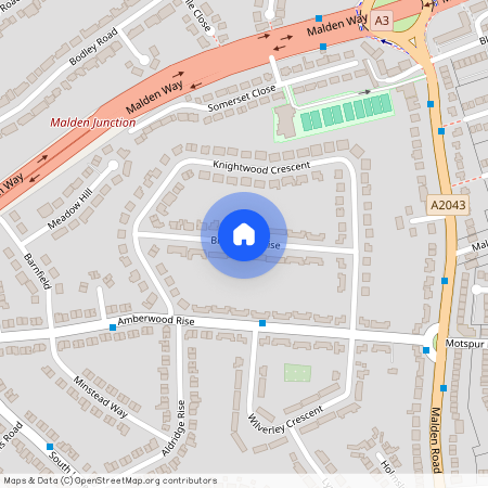 Bramshaw Rise, Kingston Upon Thames, KT3, London