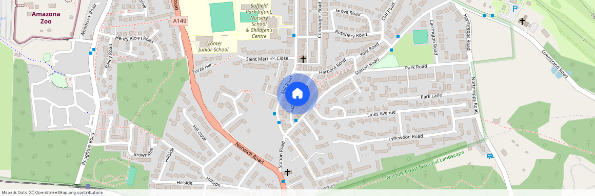 Salisbury Road, Cromer, NR27