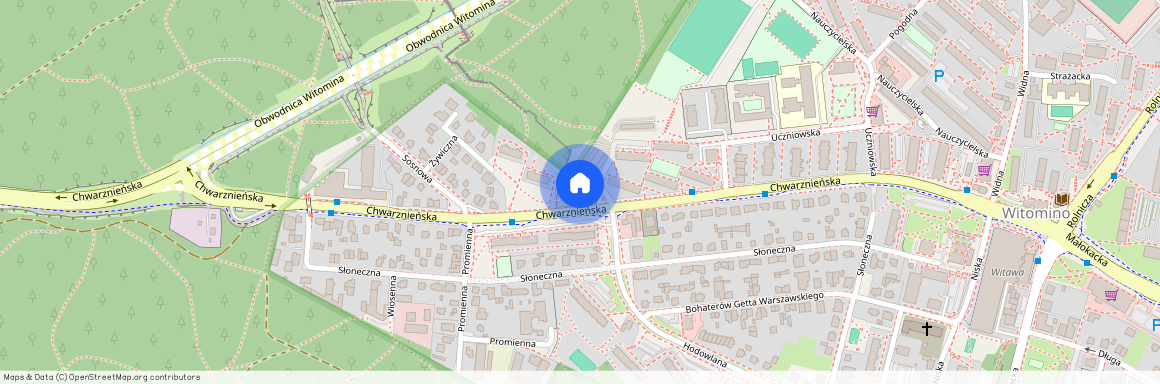 ul. Chwarznieńska 36, Witomino-Radiostacja, Gdynia, pomorskie