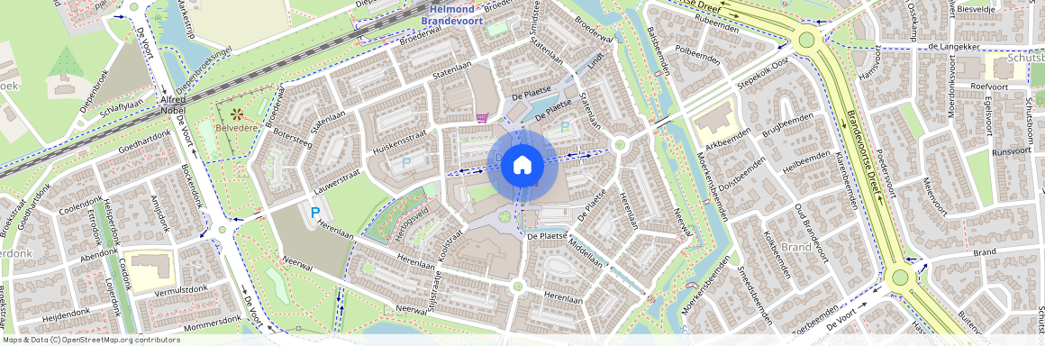 HELMOND, De plaetse