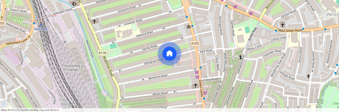 Effingham Road, LONDON, N8 0AE