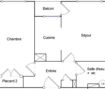 APPARTEMENT T2 A LOUER - Photo 5