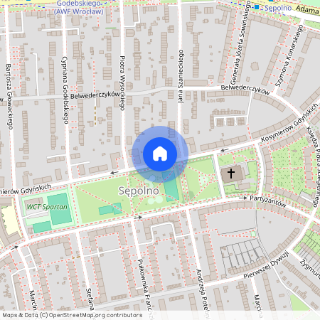 ul. Kosynierów Gdyńskich, Sępolno, Śródmieście, Wrocław, dolnośląskie