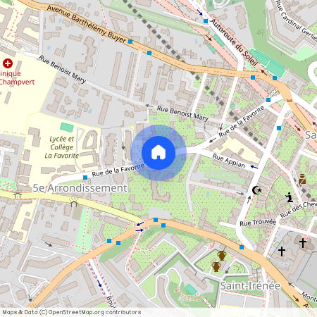 Rue de la Favorite, Francja, Lyon