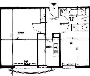 Appartement 2 pièces - - Photo 1