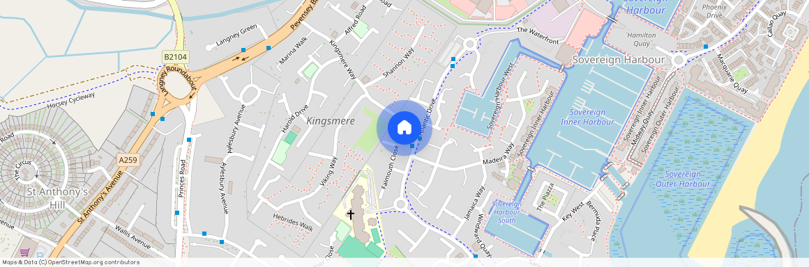 Plymouth Close, Eastbourne, BN23