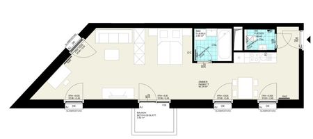 EUROGATE: Erstklassige Loft-Wohnung im Passivhaus in 1030 Wien zu mieten - Photo 5