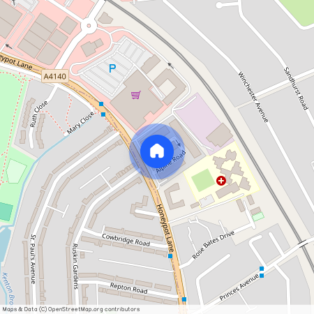 Alpine Road, Palm Court Alpine Road, NW9