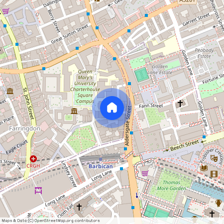 Barbican, Bunyan Court