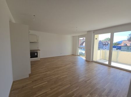 Erstbezug ab 01.10.2025: geförderte 3 Zimmer Wohnung mit Balkon in ruhiger und zentraler Lage - Puchstraße 34 - Top 21 - Photo 3