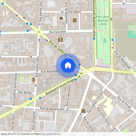 184 Rue Barthélémy Delespaul, 59000 Lille