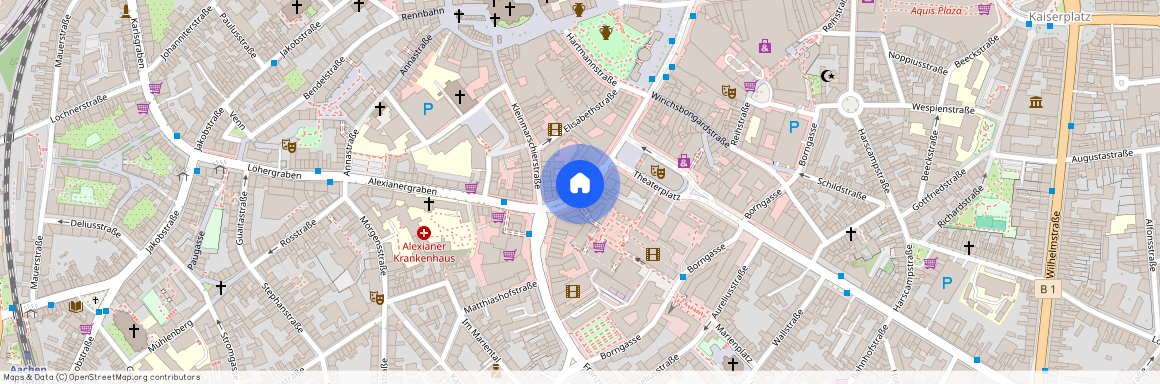 Kapuzinergraben, 52062, Kapuzinergraben    Aachen