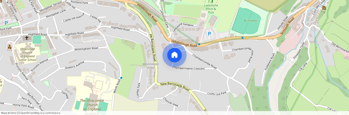 Larkstone Crescent, Ilfracombe, Devon, EX34 9PJ