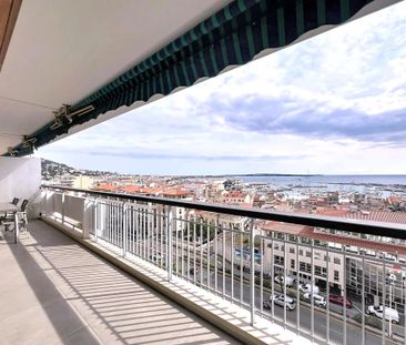Cannes Centre - Spacieux appartement 3 pièces vue mer à louer à l'a... - Photo 3