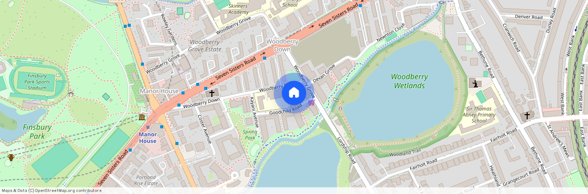 Woodberry Grove, Manor House, London, N4
