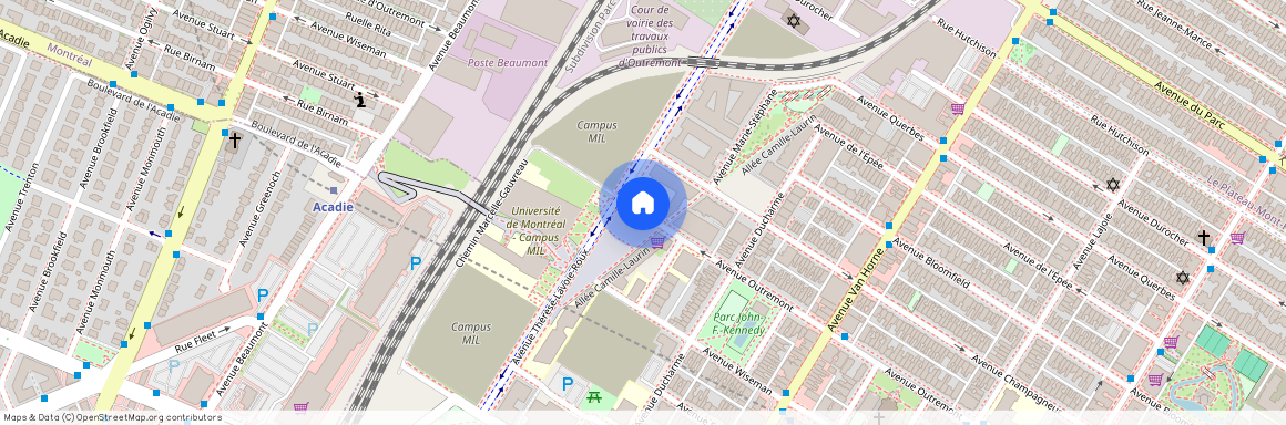 1250 Av. Thérèse-Lavoie-Roux, app.437, H2V 0B2, H2V 0B2, Montréal (Outremont)