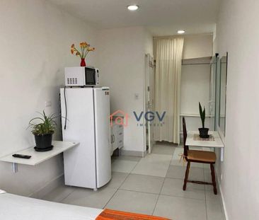 Kitnet Para Alugar, 25 m² por R$2.250,00/mês - Mirandópolis - São Paulo/sp - Foto 1