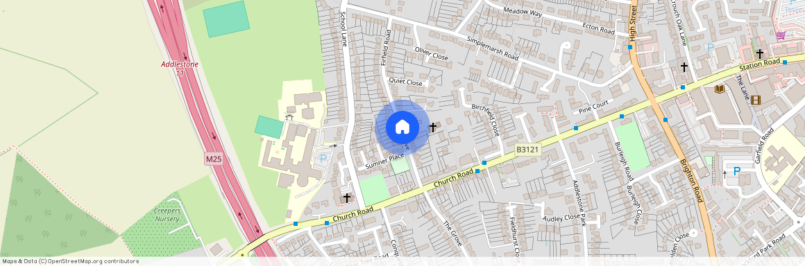 Lime Grove, Addlestone, Surrey, KT15