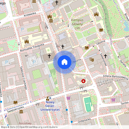 ul. Oboźna, Śródmieście Północne, Śródmieście, Warszawa, mazowieckie
