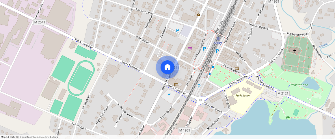 Osby, Skåne, Västra Storgatan 17