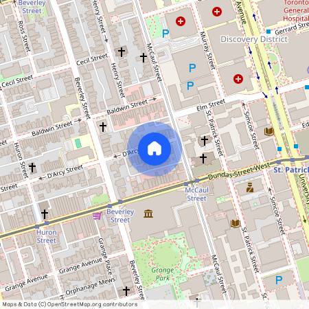 21 D'arcy Street Unit# Upper, Toronto