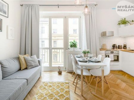 Pronájem bytu 2+kk 45 m2 - Фото 2