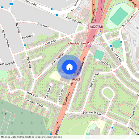 Parkdale, Chadderton, Oldham, Greater Manchester, OL9