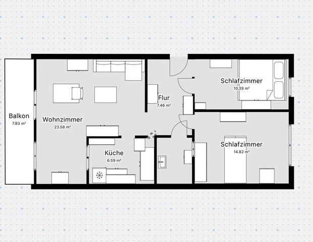 3 Zimmer gegen 4 Zimmer - Photo 1