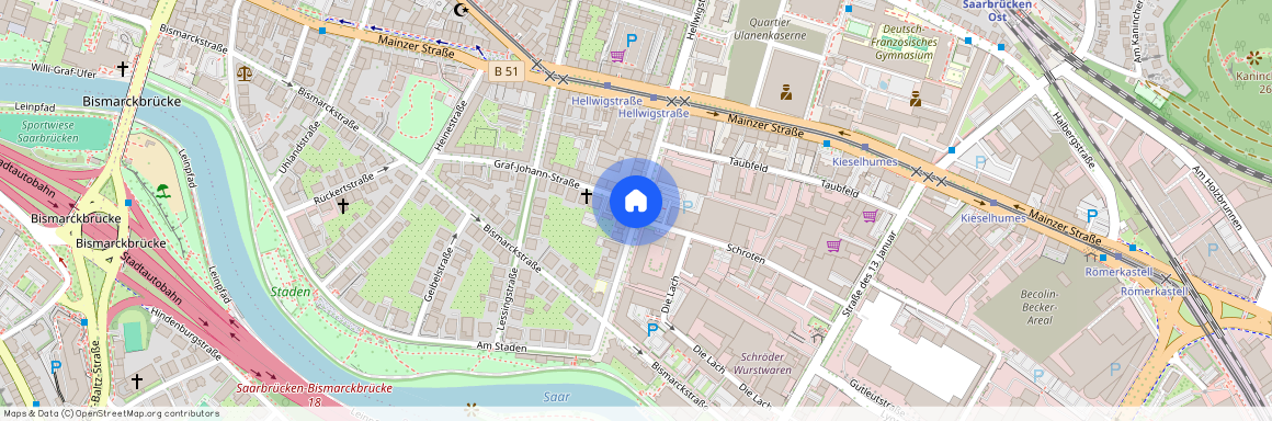 Heinrich-Böcking-Straße, 66121, Heinrich-Böcking-Straße    Saarbrücken
