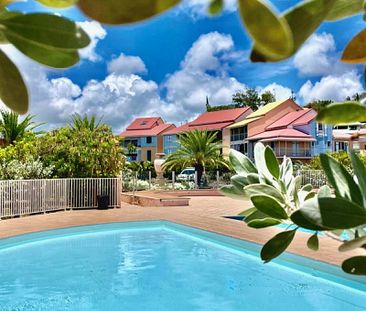 T2 meublé au Marisol - Bas du Fort accès piscine et plage - Photo 3