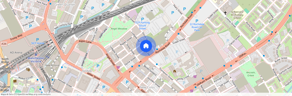 The Red Building, 6 Ludgate Hill, NOMA, Manchester, M4