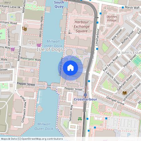 Baltimore Wharf, Canary Wharf, London, E14