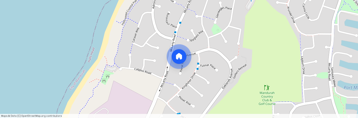 1 Oaklands Avenue, WA 6210, Halls Head