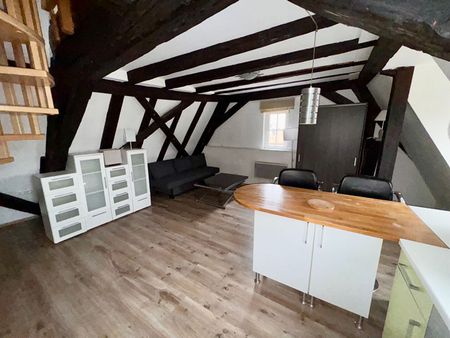 À louer : Appartement en duplex meublé de 2 pièces au coeur de Colmar - Photo 3