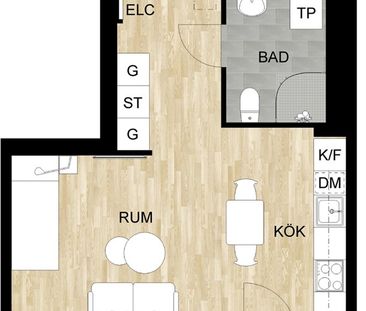 Kurirgatan 24 B - Foto 6