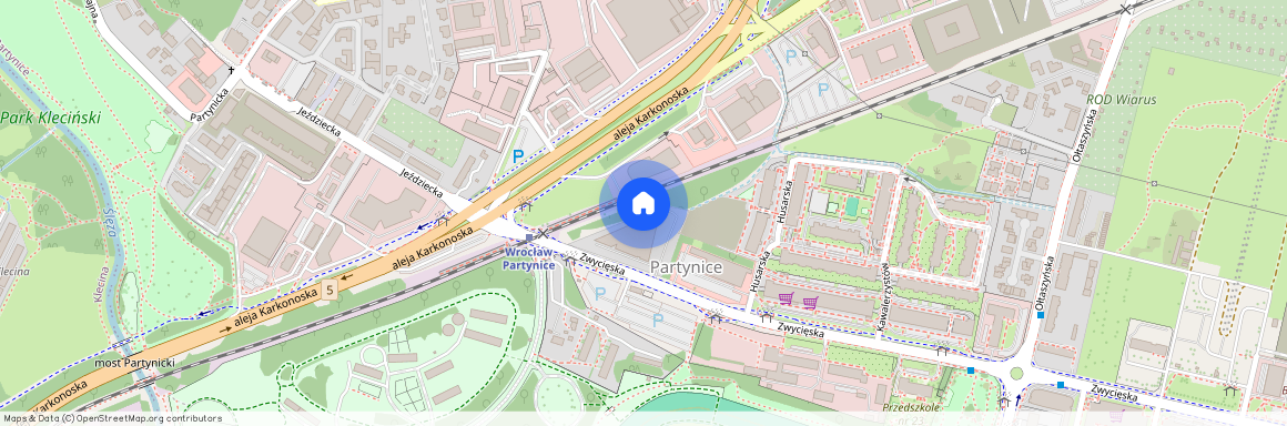 ul. Zwycięska, Partynice, Krzyki, Wrocław, dolnośląskie